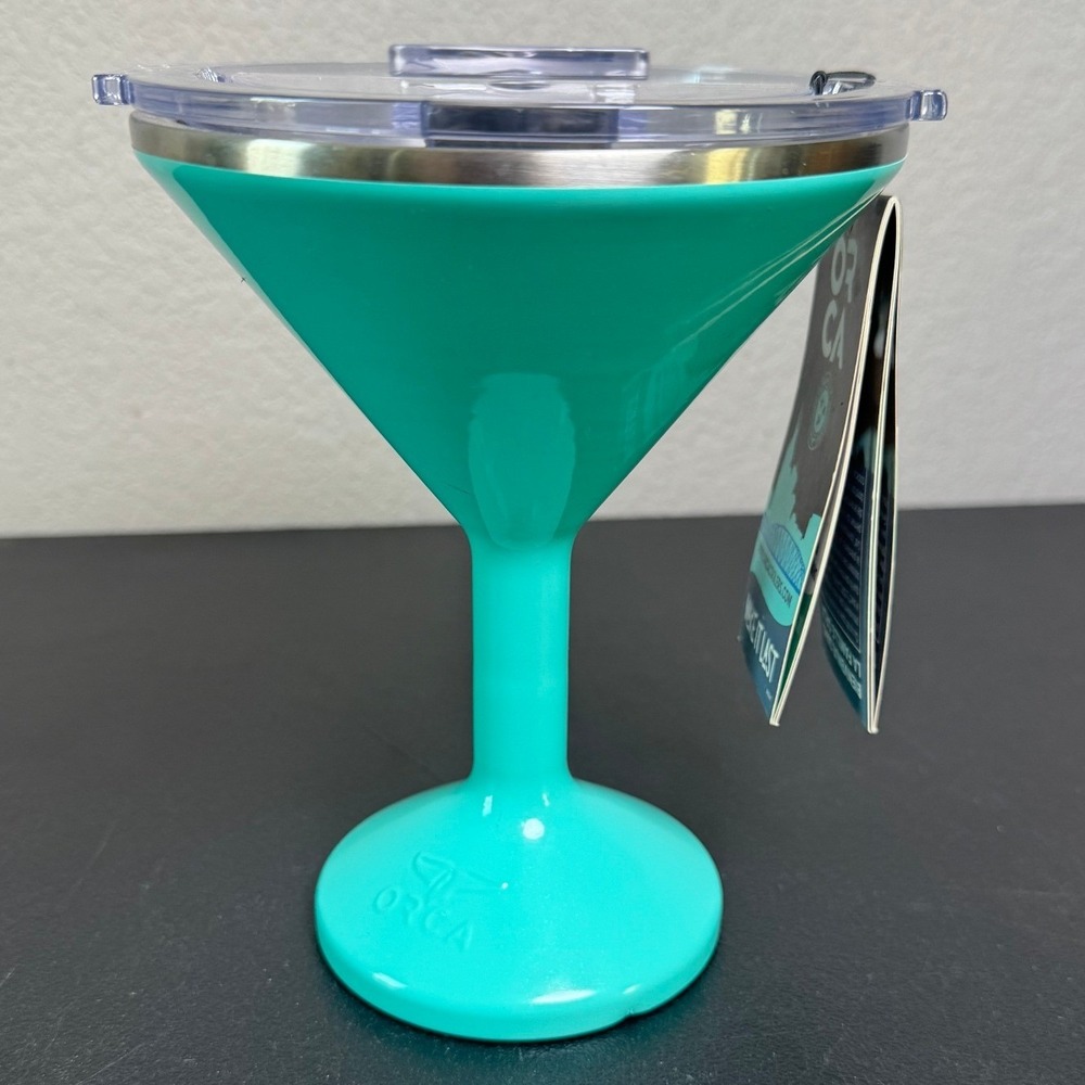 ORCA Chasertini Tini Seafoam 13oz Stainless Steel Insulated Tumbler with Lid NEW